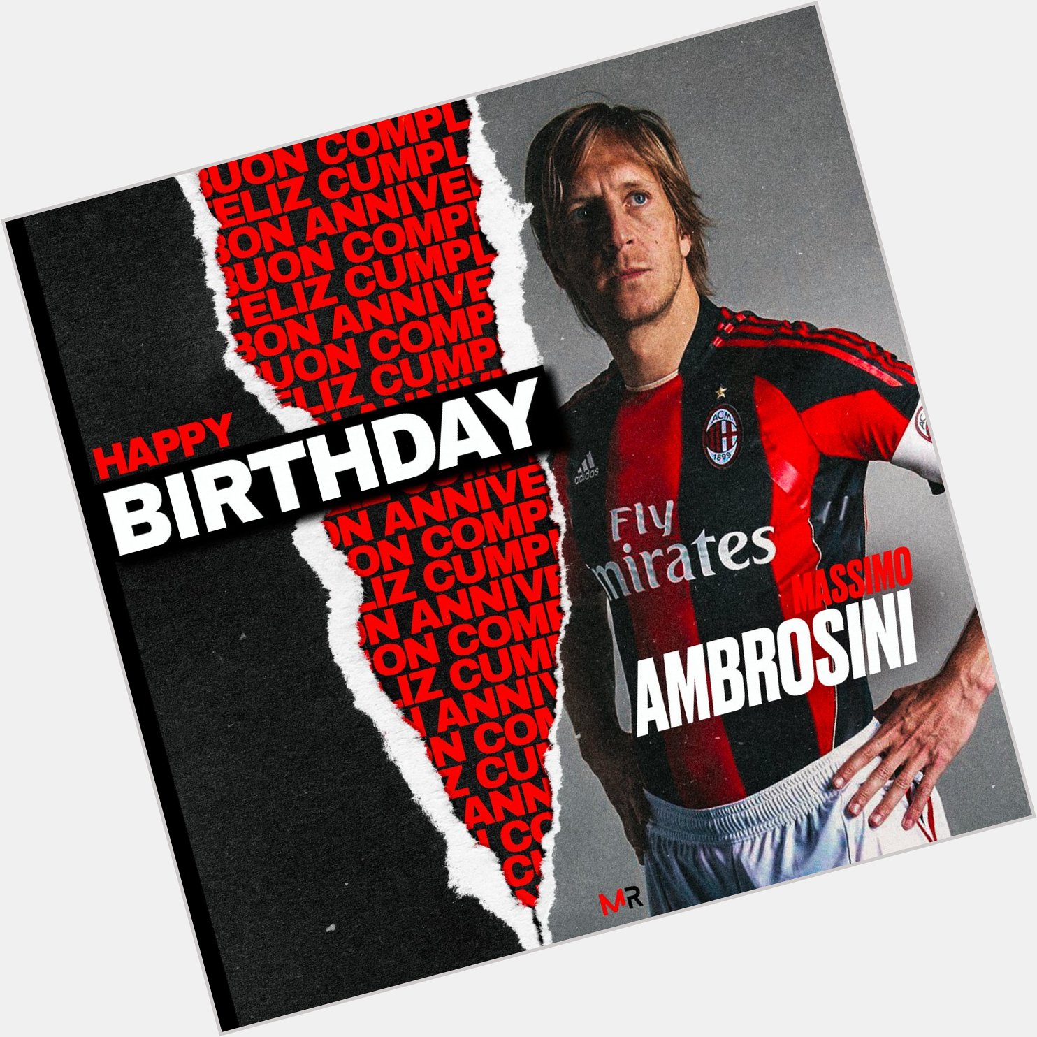  Happy Birthday Massimo Ambrosini   