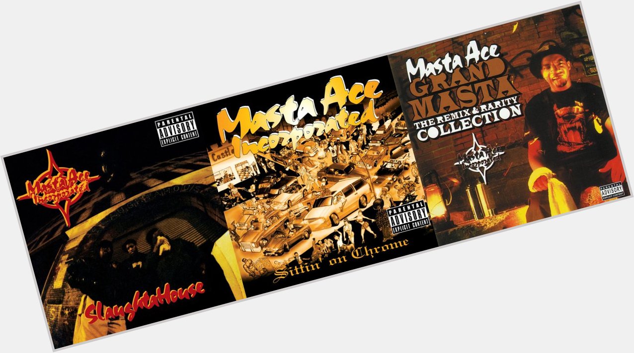 Happy Birthday The classic Masta Ace Incorporated albums are $5.99 at 