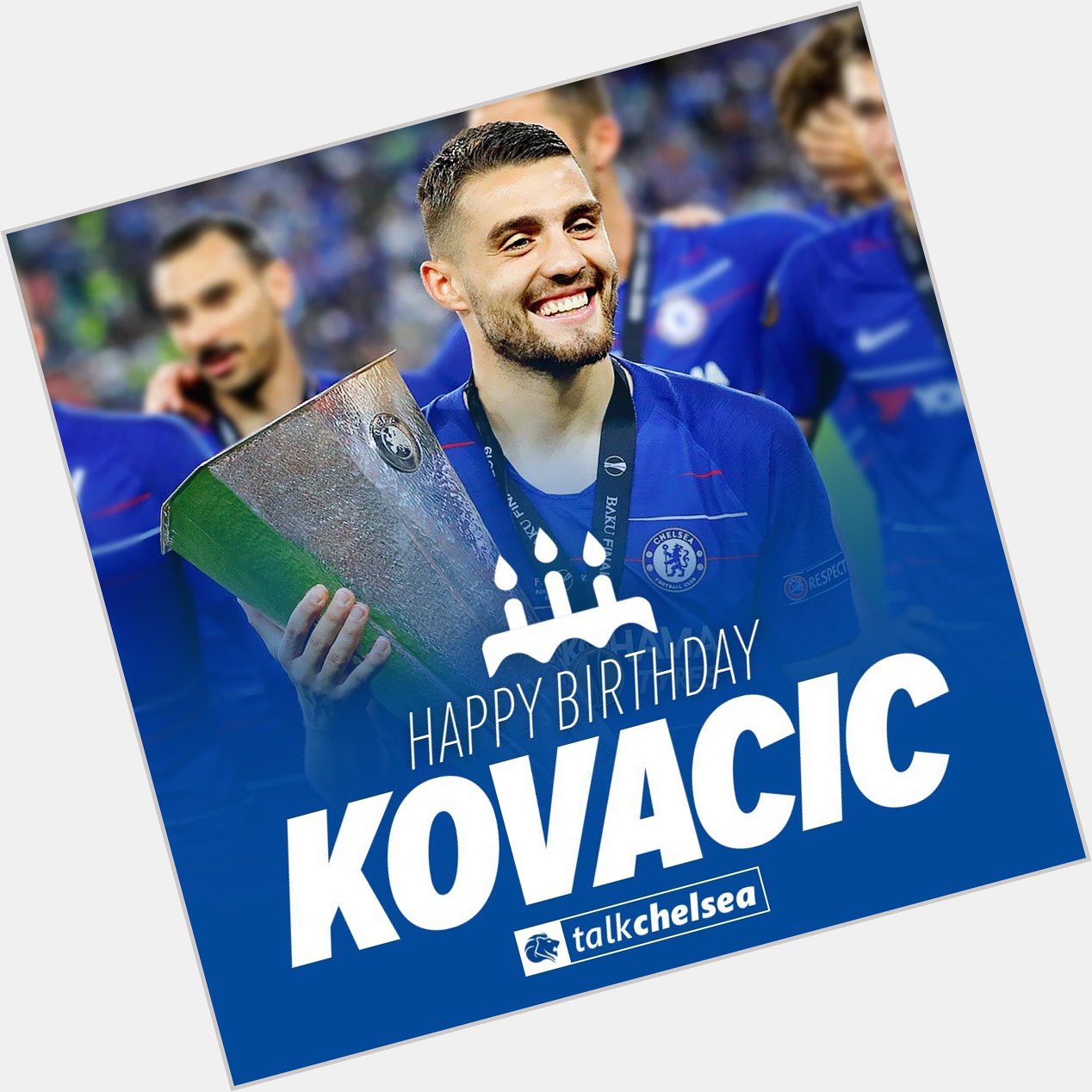 Happy Birthday to our midfield maestro Mateo Kovacic, who turns 26 today!   