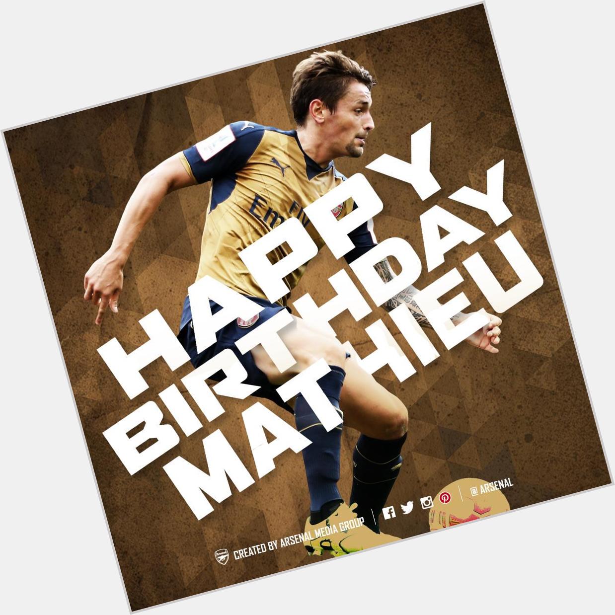 Happy Birthday Mathieu Debuchy Semoga makin banyak pialanya untuk Arsenal    