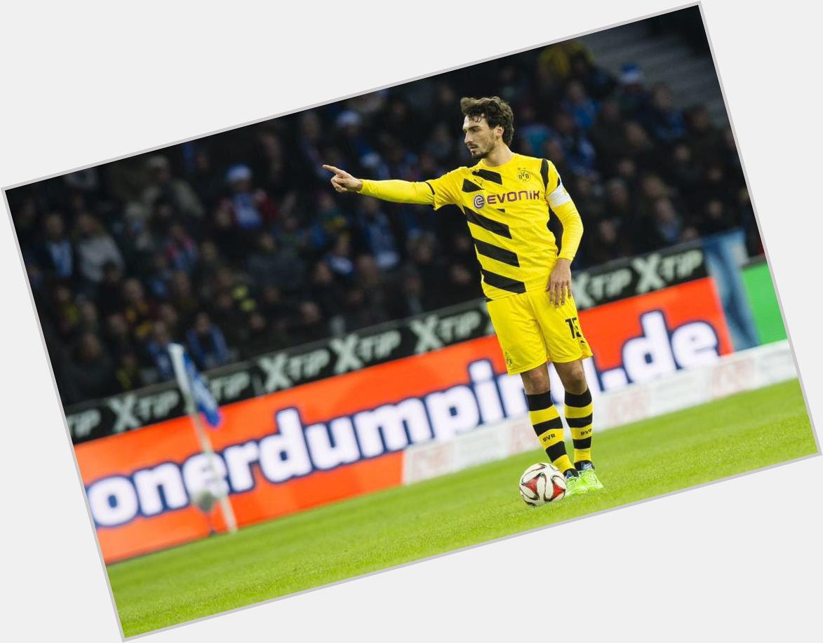 Happy birthday to Mats Hummels. Potential Manchester United transfer target.  