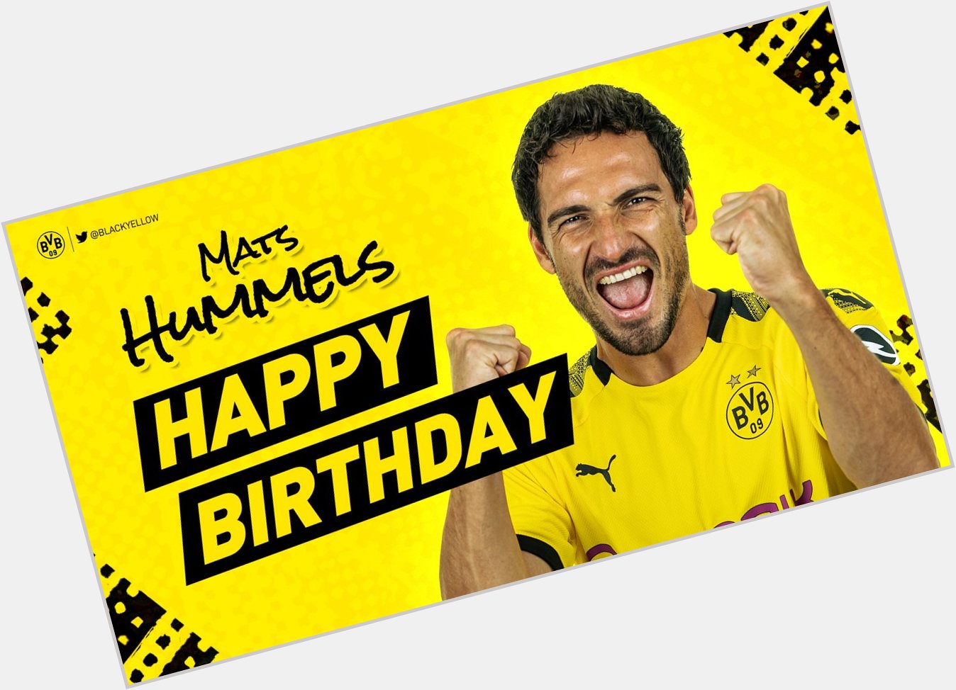 Happy  birthday, Mats      BVB 