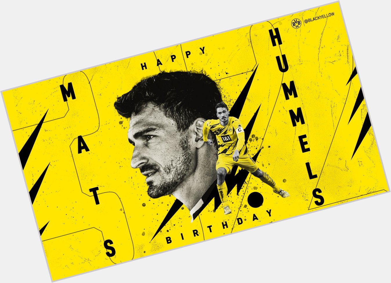 Happy Birthday to you, Mats Hummels! Another year older, another year wiser 