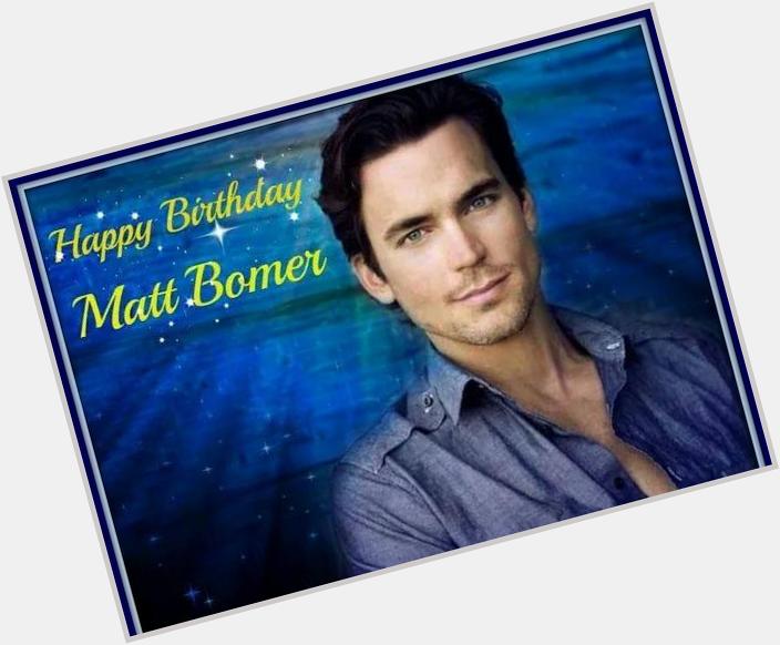 From one Libran to another, Happy Birthday, Matt Bomer! 