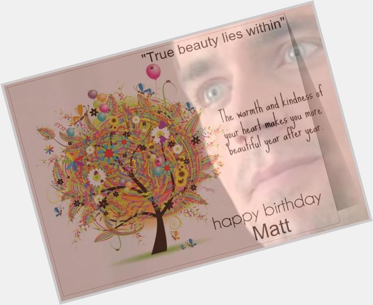  Happy birthday Mr. Matt Bomer. The sweetest heart there is!!! 