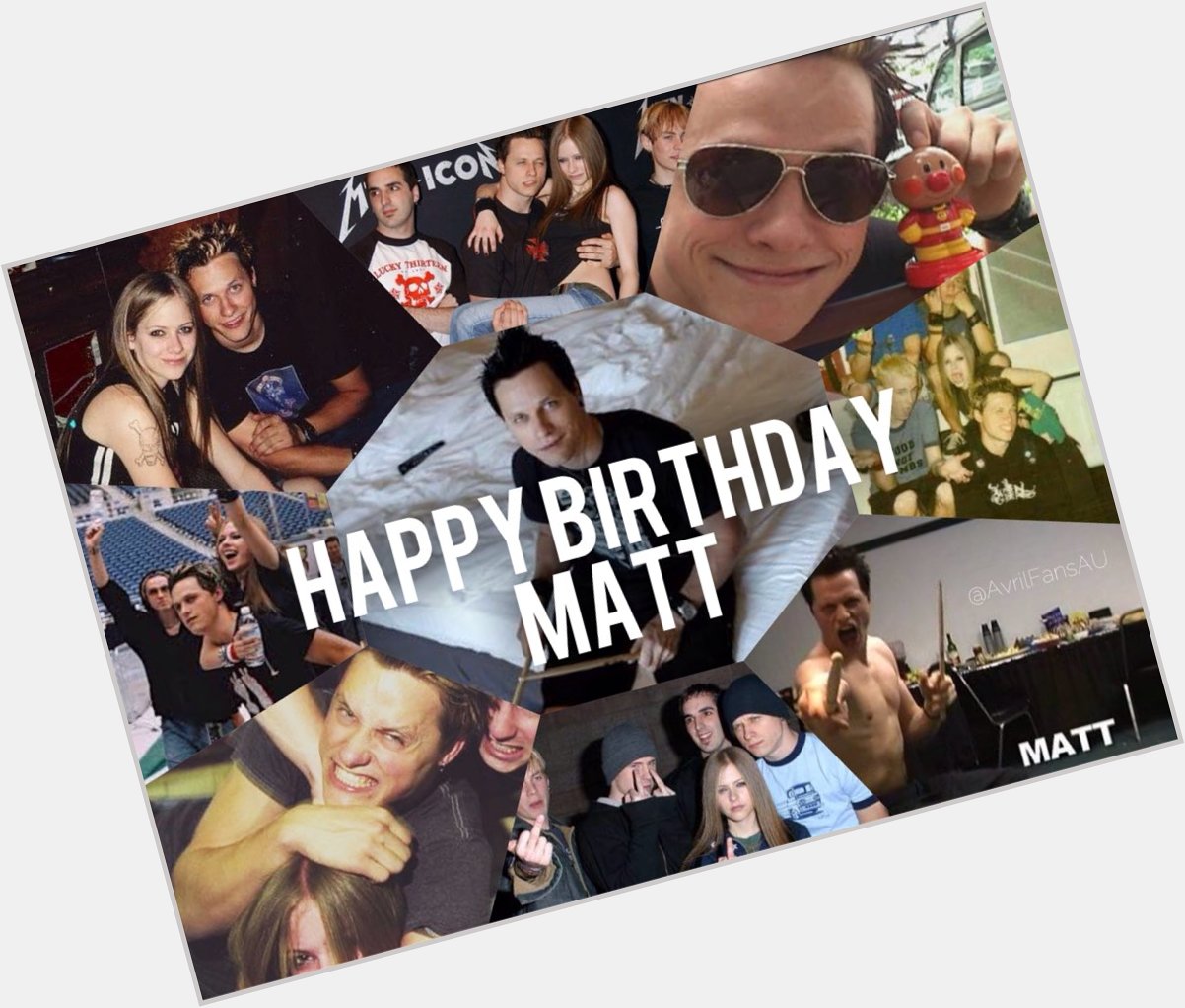 \" Happy Birthday to the best drummer, Matt Brann! Nem lembrava q hoje é aniversário do Matt