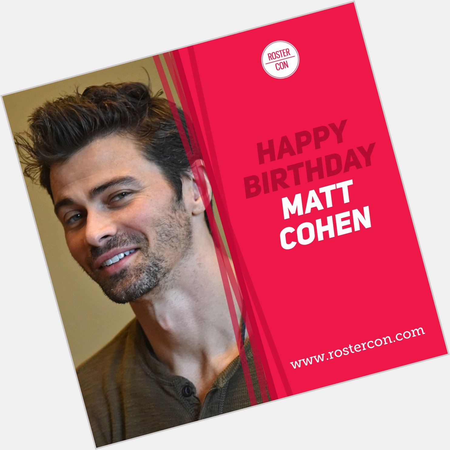  Happy Birthday Matt Cohen ! Souvenirs / Throwback :  