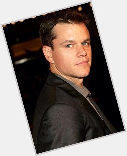 I wanna wish a happy 44th birthday 2 Matt Damon I hope he has a great day with his wife Luciana & their daughters 