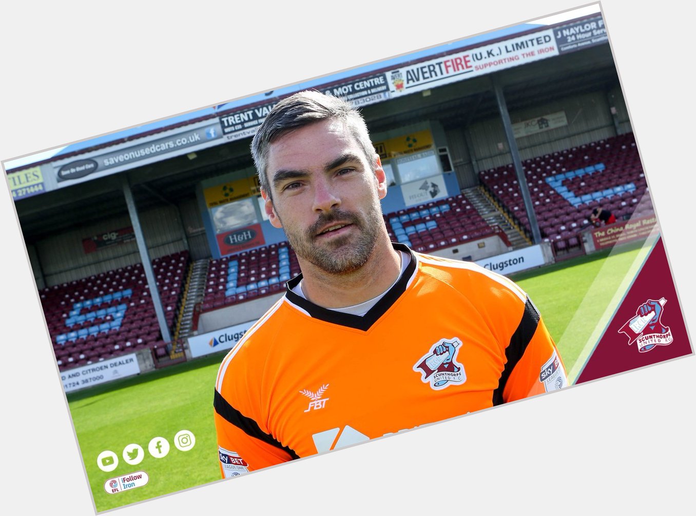   BIRTHDAY: Happy 36th birthday to Iron goalkeeper Matt Gilks. 