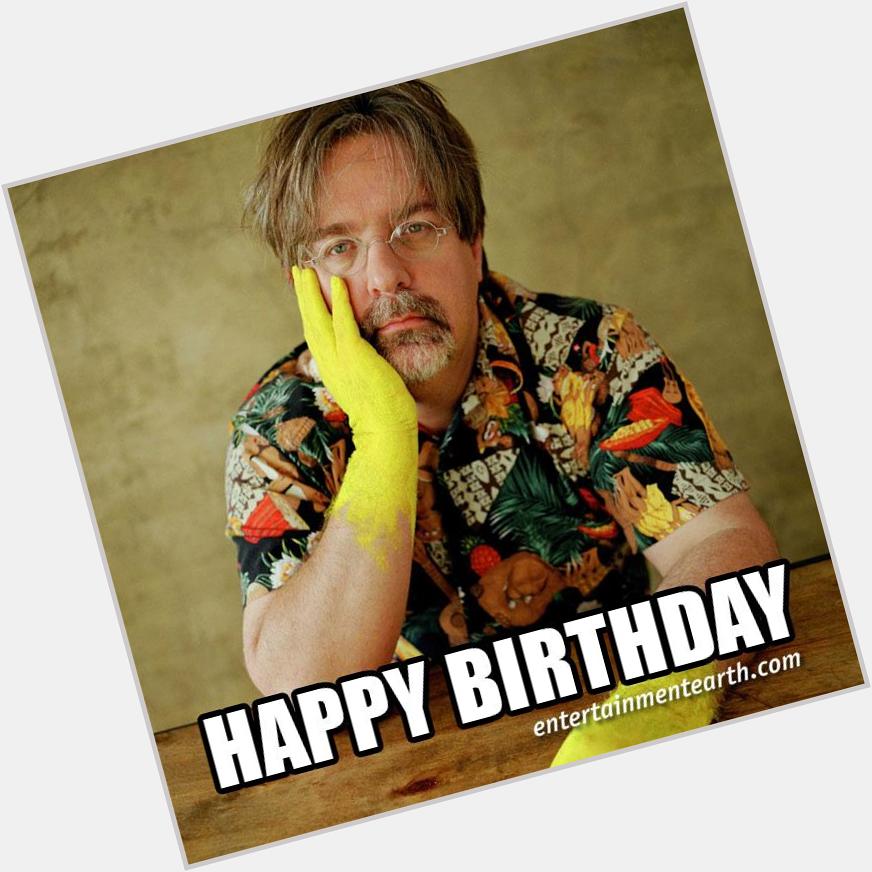 Happy 61st Birthday to Matt Groening of The Simpsons ! Shop Collectibles:  