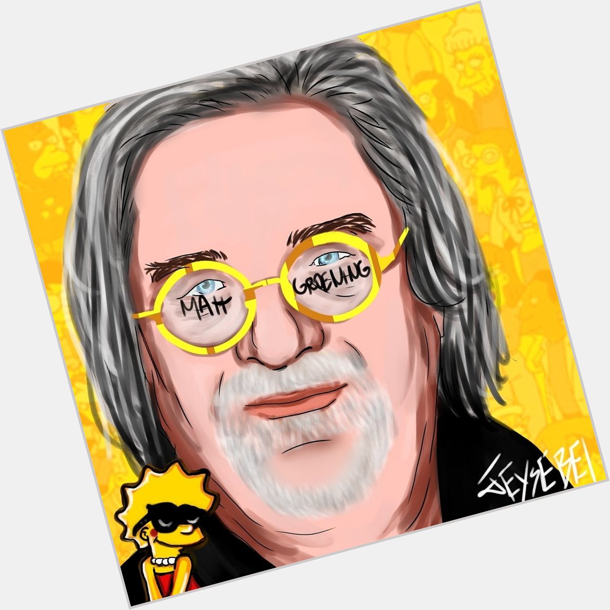 Happy Birthday to Matt Groening the creator of The Simpsons and Futurama and others things. 