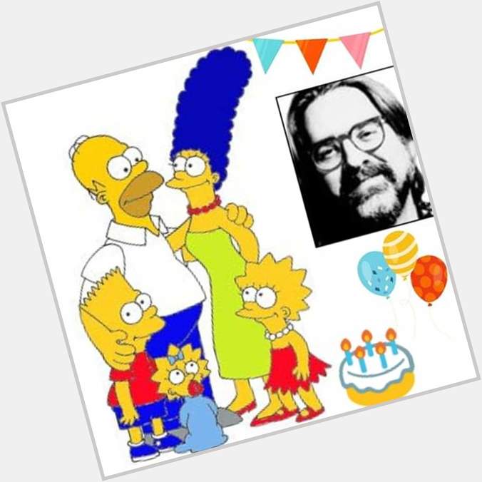 Happy birthday Matt Groening creador de Los Simpsons  