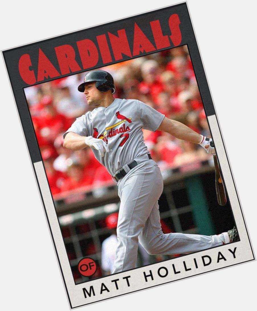Happy 35th birthday to Matt Holliday. Hard to imagine he\s not going to continue declining. 