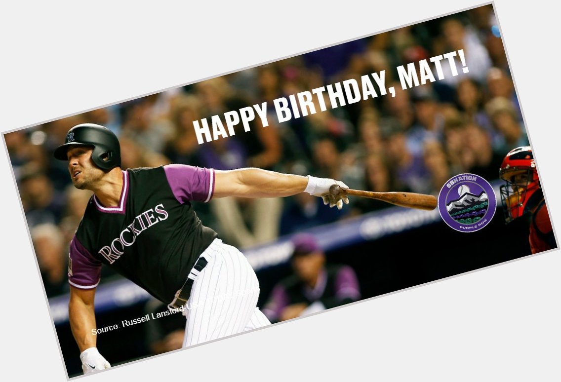 Happy 39th birthday to OF Matt Holliday! 