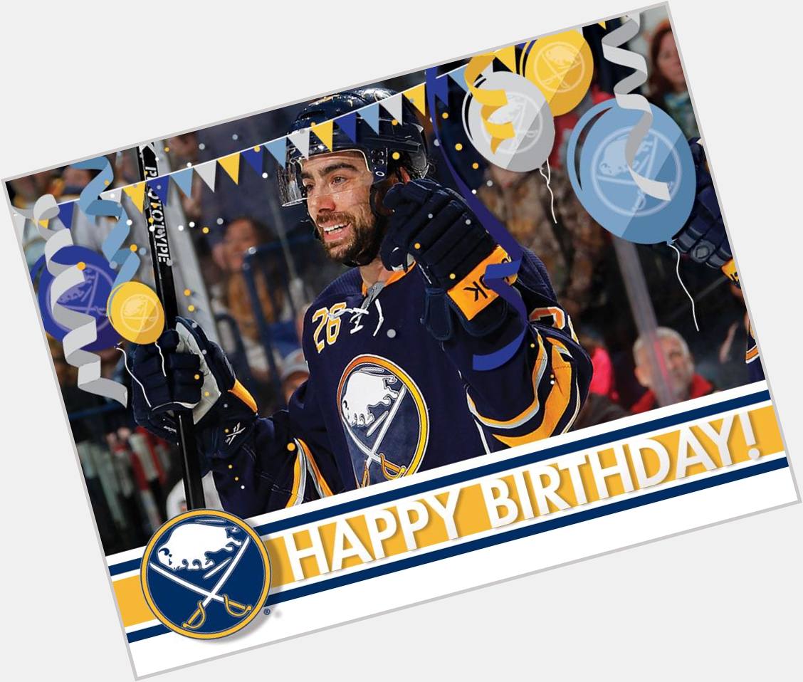  Buffalo Sabres 
Happy birthday to forward Matt Moulson! 