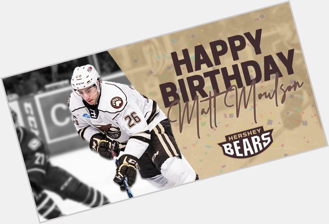 HAPPY BIRTHDAY to Bears forward Matt Moulson (  