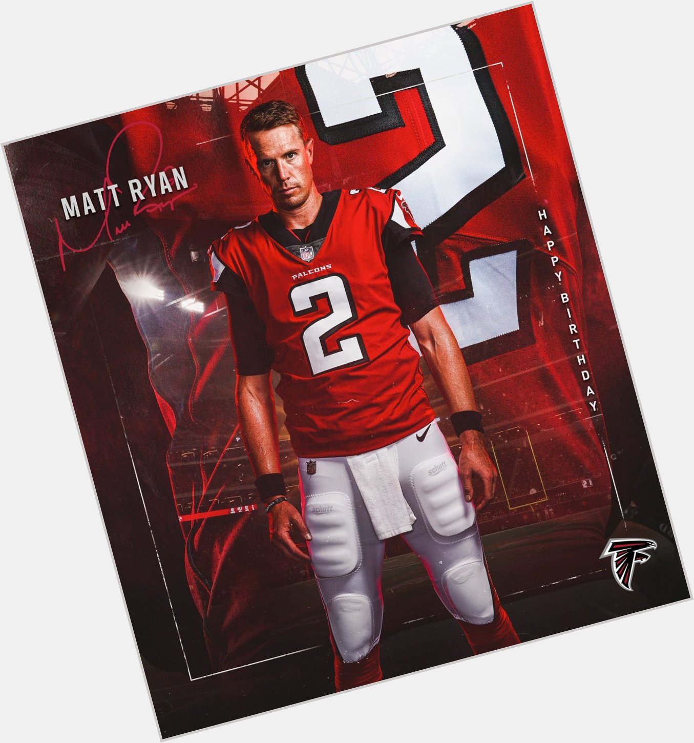 Our leader. Our QB. 

to wish Matt Ryan a happy birthday!

The best is still to come! 