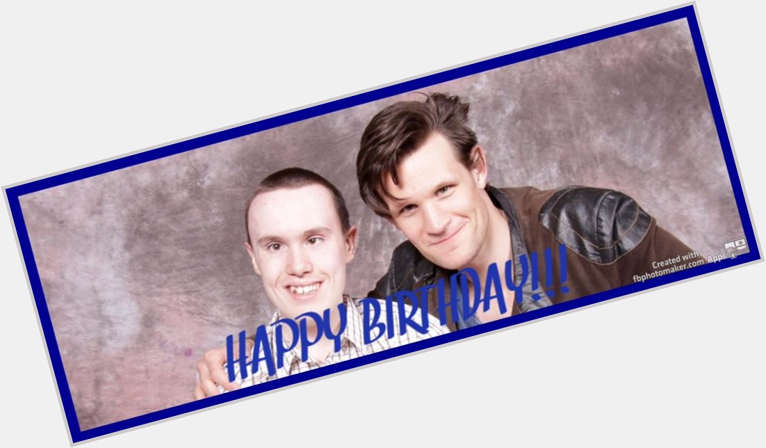 Happy Birthday to the amazing Matt Smith, I hope the day is as cool as him ;) 