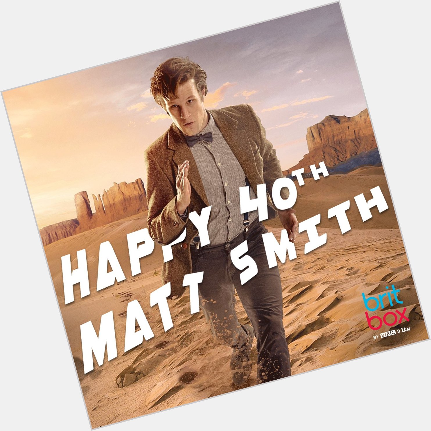 Dragons and Fire? More like Space and Time!
A very special happy birthday to Matt Smith! 
