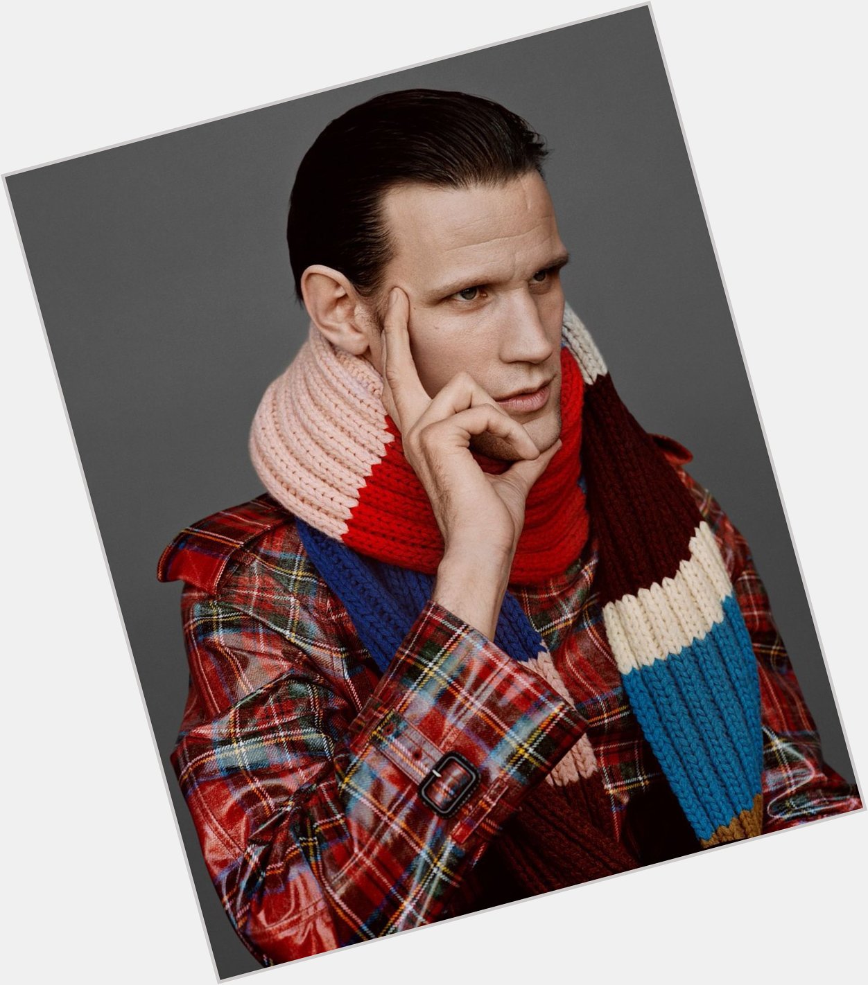 Happy birthday matt smith i want you to know you can wear me as a scarf any time you wish it would be a n honour 