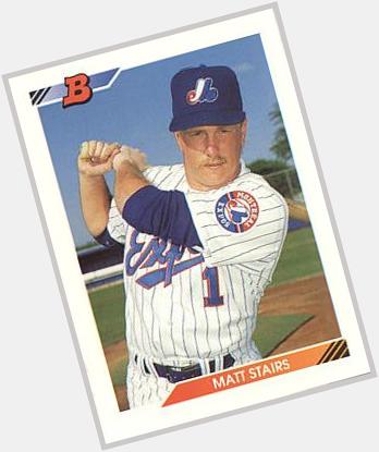 Happy birthday Expo (and Blue Jay) Matt Stairs Expos 1992-93. Did you know started MLB career as an Expo May 29, 1992 