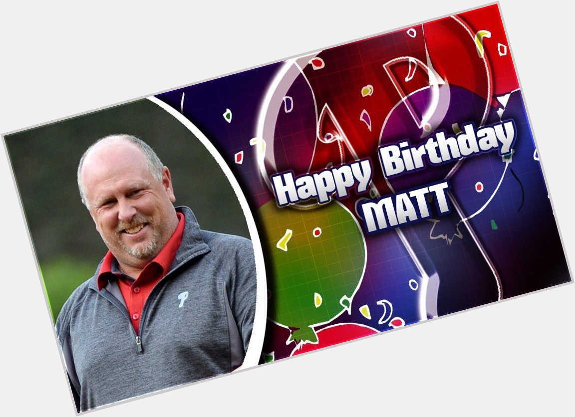 To wish a Happy Birthday to Hitting Coach Matt Stairs! 