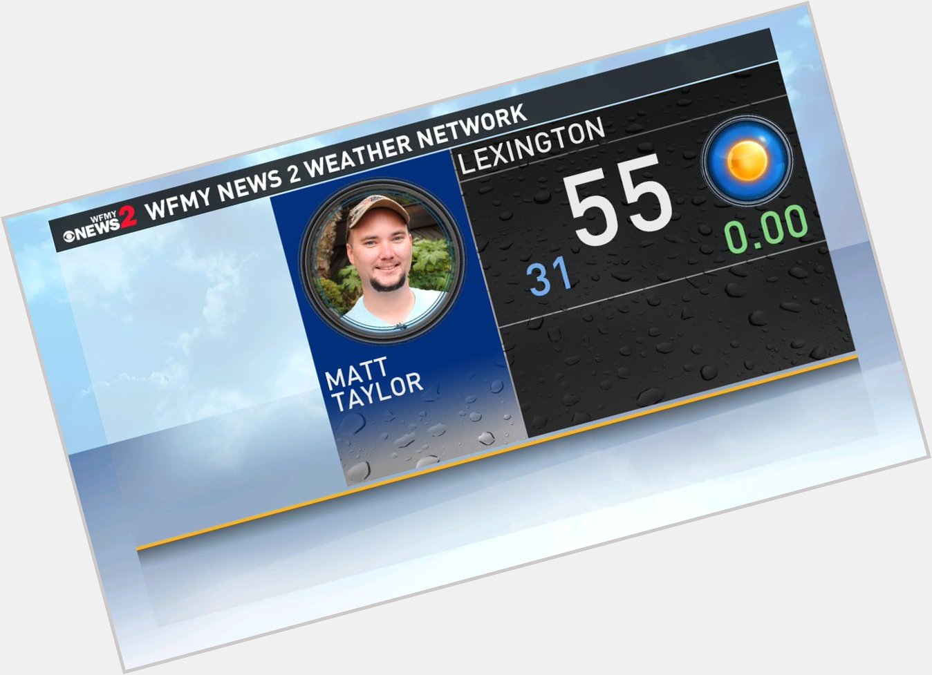 Happy Birthday to our weather spotter Matt Taylor! 