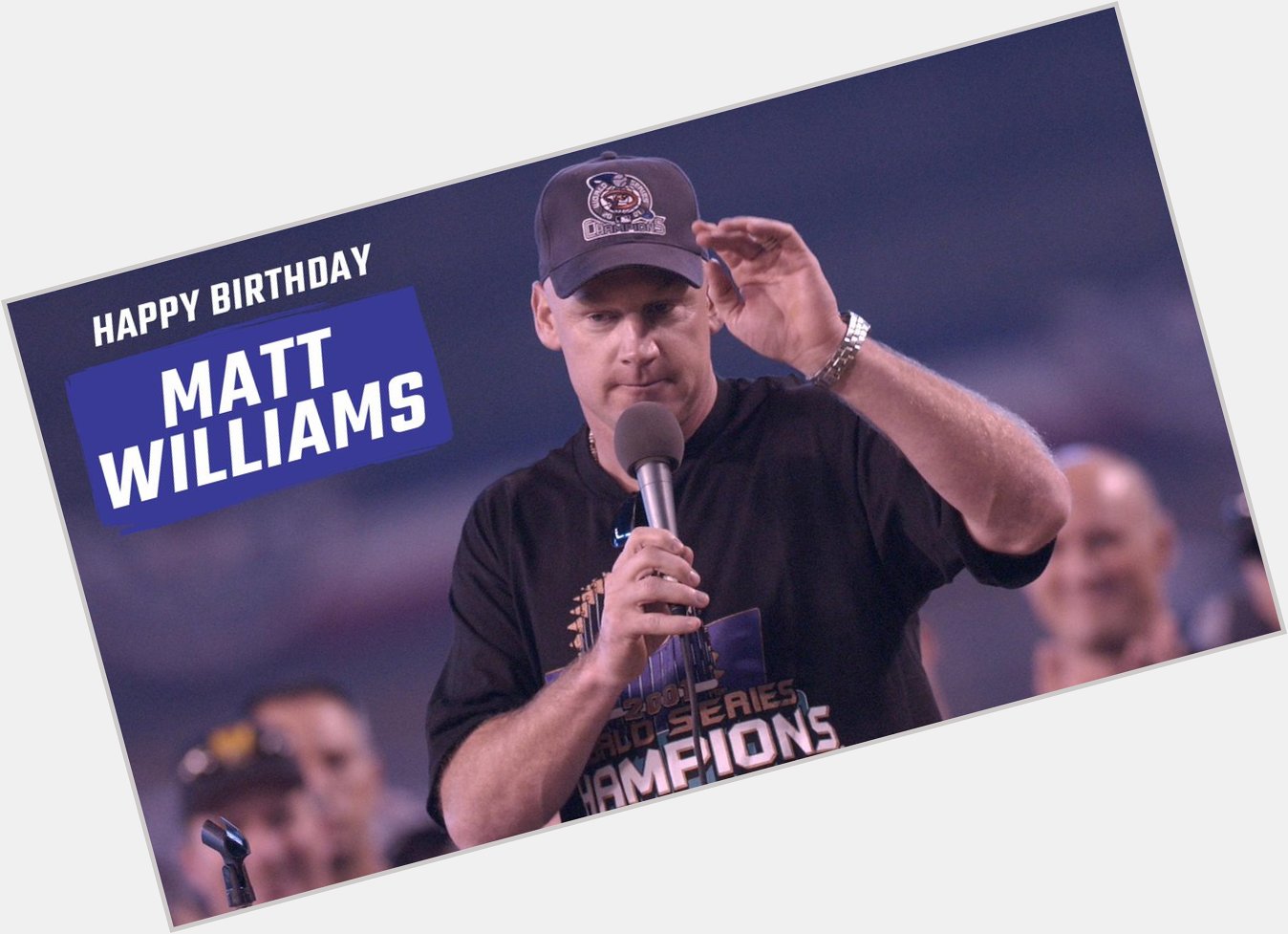 Wishing legend Matt Williams a very happy birthday! 