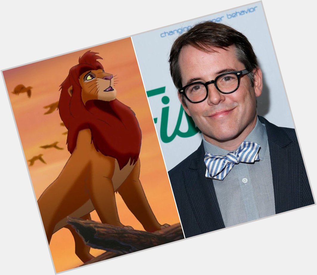 Happy birthday to Matthew Broderick, the voice of a certain lion king! 