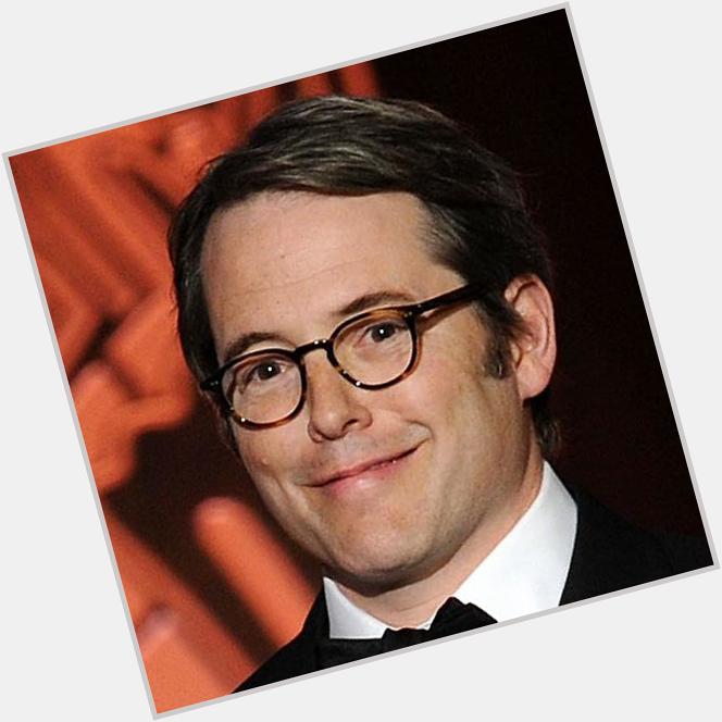 Happy Birthday to stage and screen actor Matthew Broderick!  