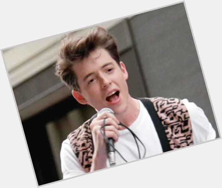 Matthew Broderick turned 60 yesterday, SIXTY! 

Happy Birthday Ferris, you deserve a day off. 