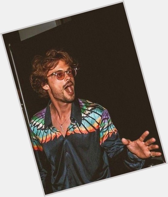 I am not into older men except for one man

Happy 42nd birthday to Matthew Gray Gubler, the love of my life <3 