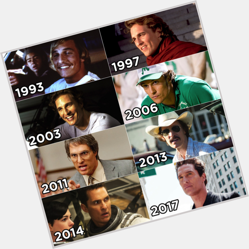 Alright alright alright, happy birthday Matthew McConaughey! Which of his roles is your favorite? 