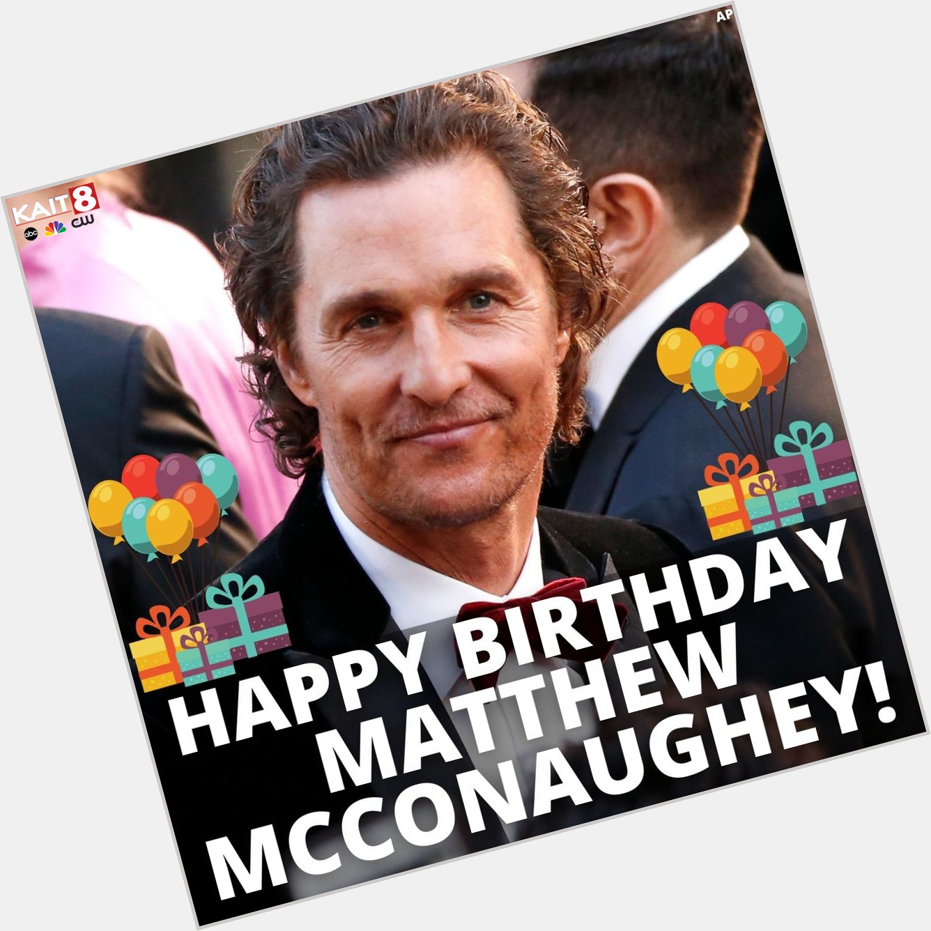 ALRIGHT, ALRIGHT, ALRIGHT! Happy birthday, Matthew McConaughey. He turns 51 today!  