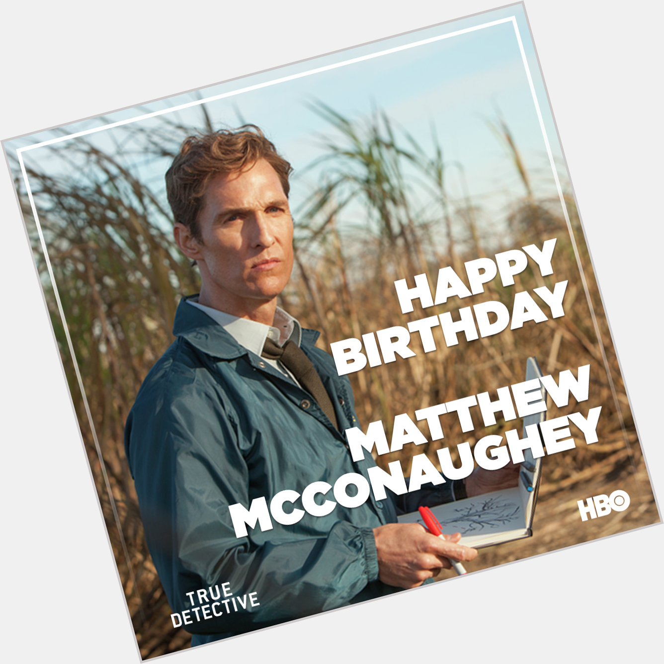 Alright, alright, alright Happy Birthday to star, Matthew McConaughey. 