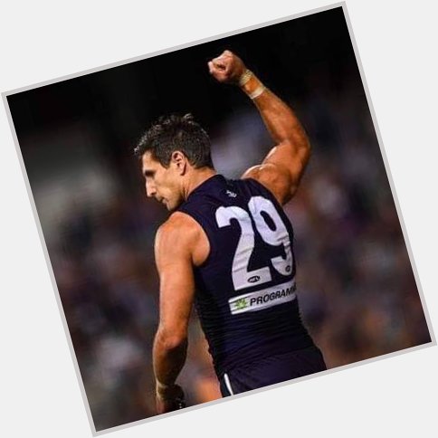 Happy Birthday to Fremantle s greatest player and Club legend Matthew Pavlich!    