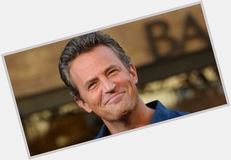 Happy 45th birthday today to actor, Matthew Perry. 