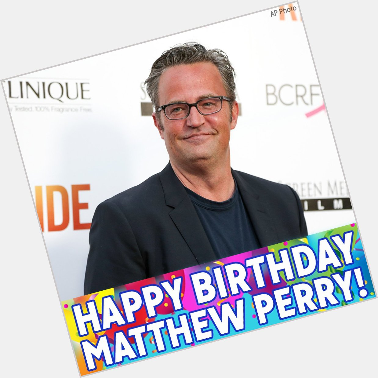 Happy birthday to \"Friends\" star Matthew Perry! 