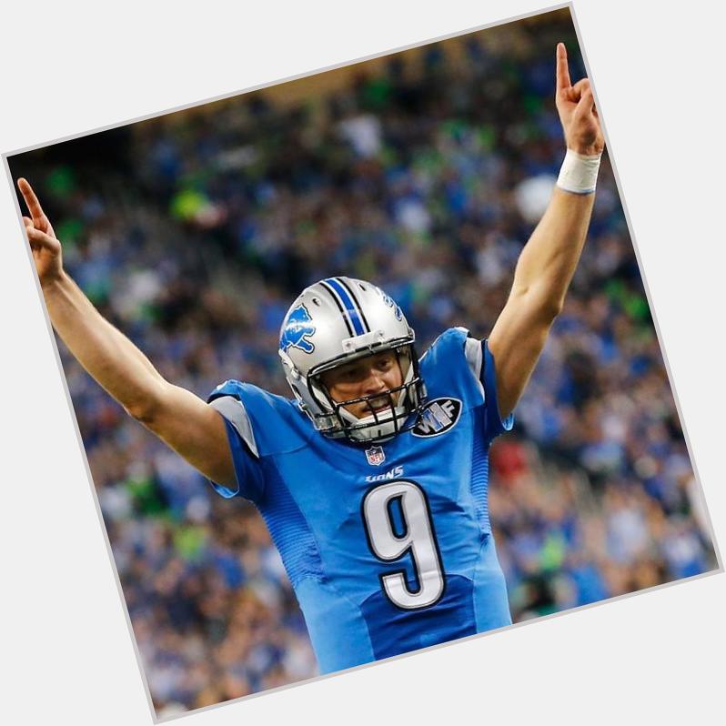 Join us in wishing a happy birthday to QB Matthew Stafford today! by detroitlionsnfl 