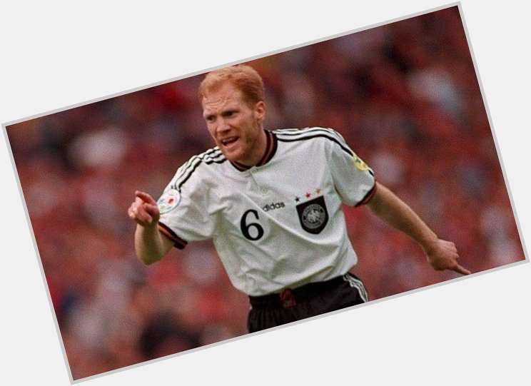 51 caps, 8 goals, 1990-1997. Happy birthday, Matthias Sammer!  