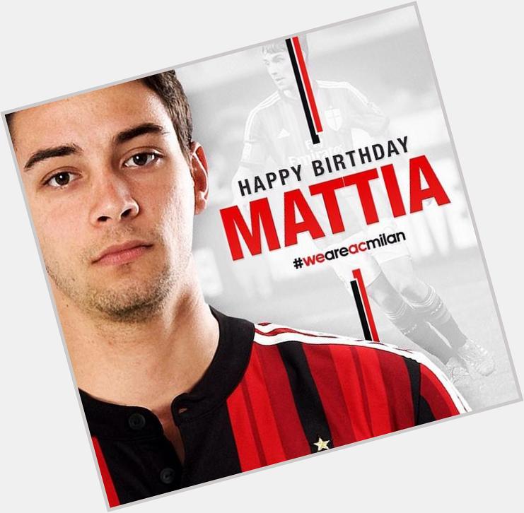 Happy birthday to Mattia De Sciglio who turns 22 Did you Know that he is celebrating his 13th bday with the Rossoneri 
