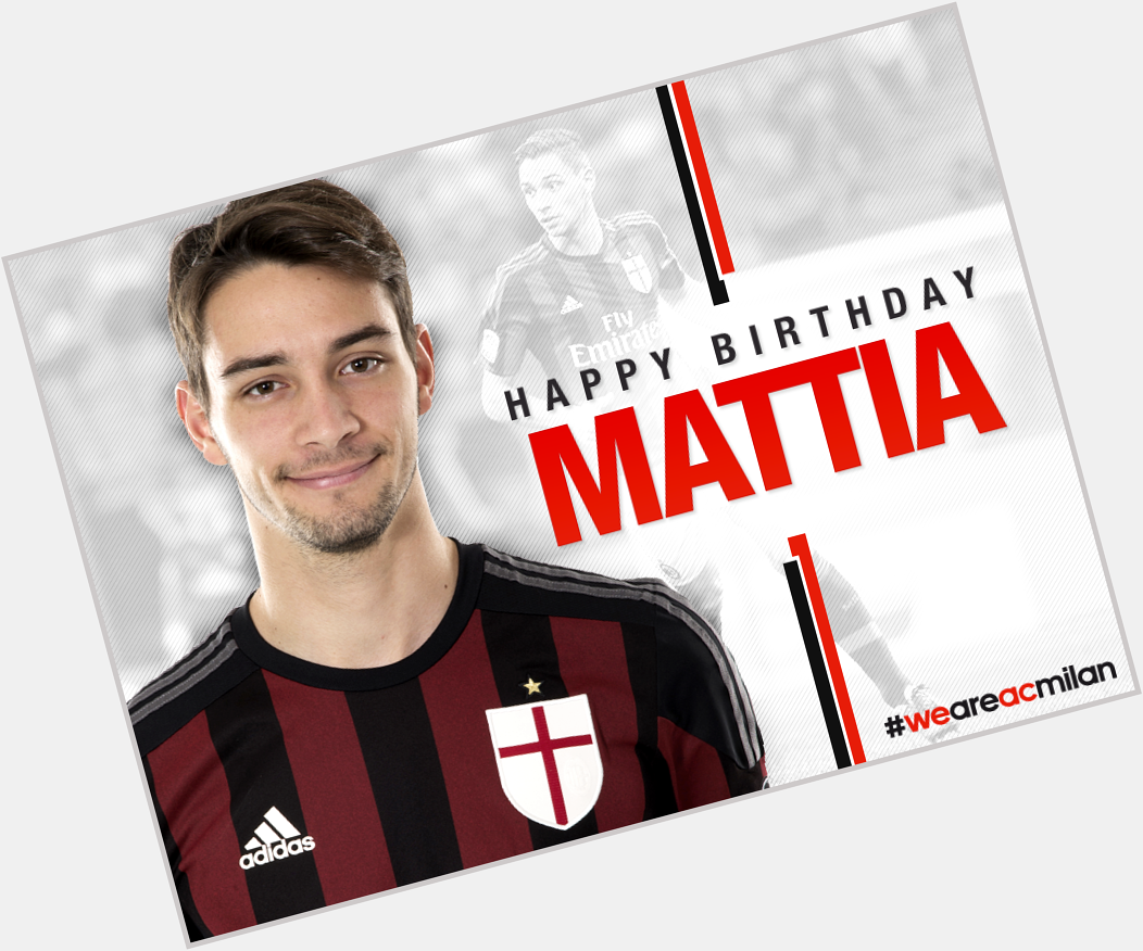 Happy Birthday Mattia De Sciglio yang ke 23 tahun hari ini 