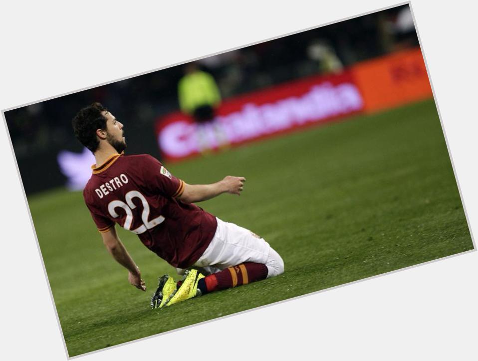 Happy birthday to on loan striker Mattia Destro. We gave up on you to fast, maybe we\ll see you back next season? 