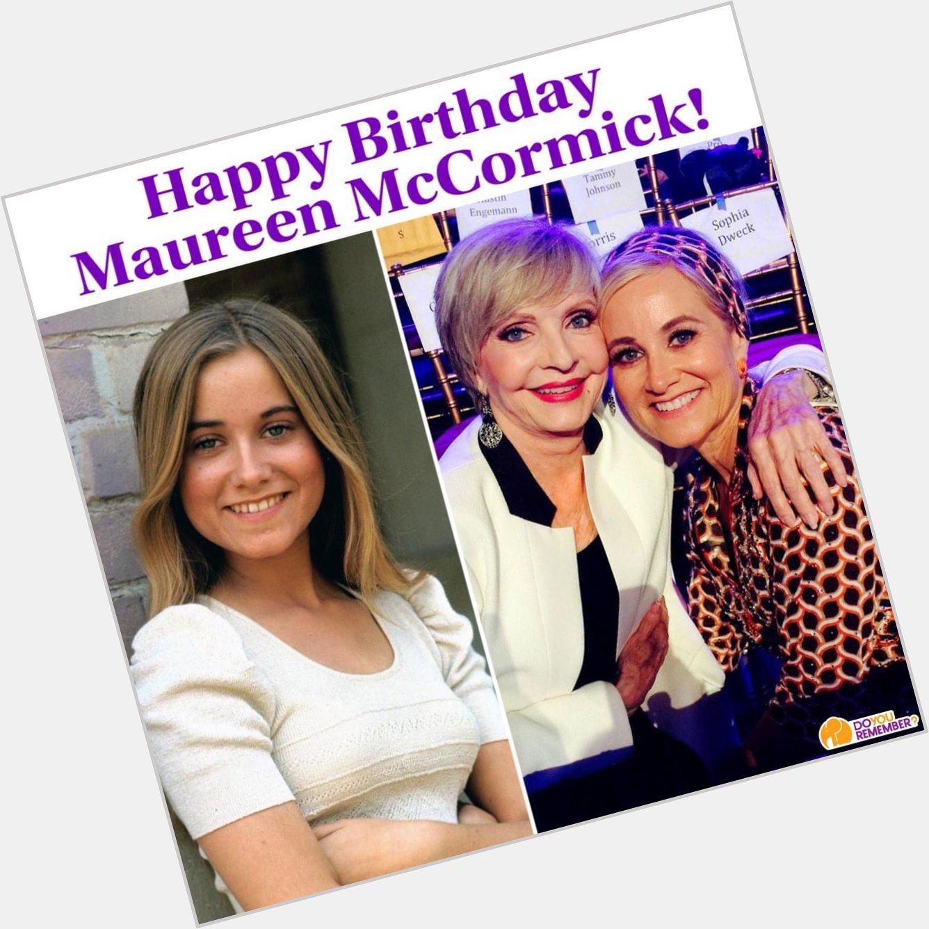Happy 64th Birthday to Maureen McCormick!! Who grew up watching Marcia Brady and the gang? 