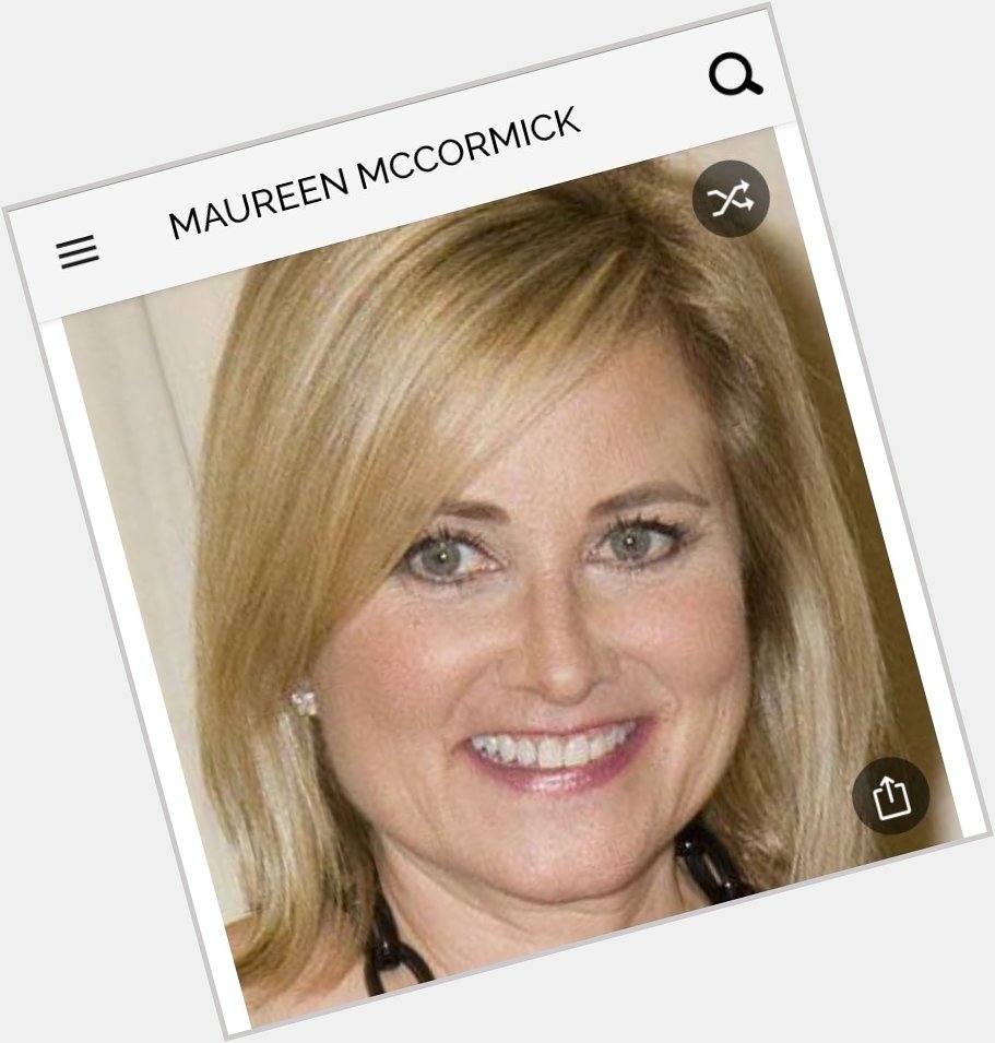 Happy birthday to this great actress.  Happy birthday to Maureen McCormick 