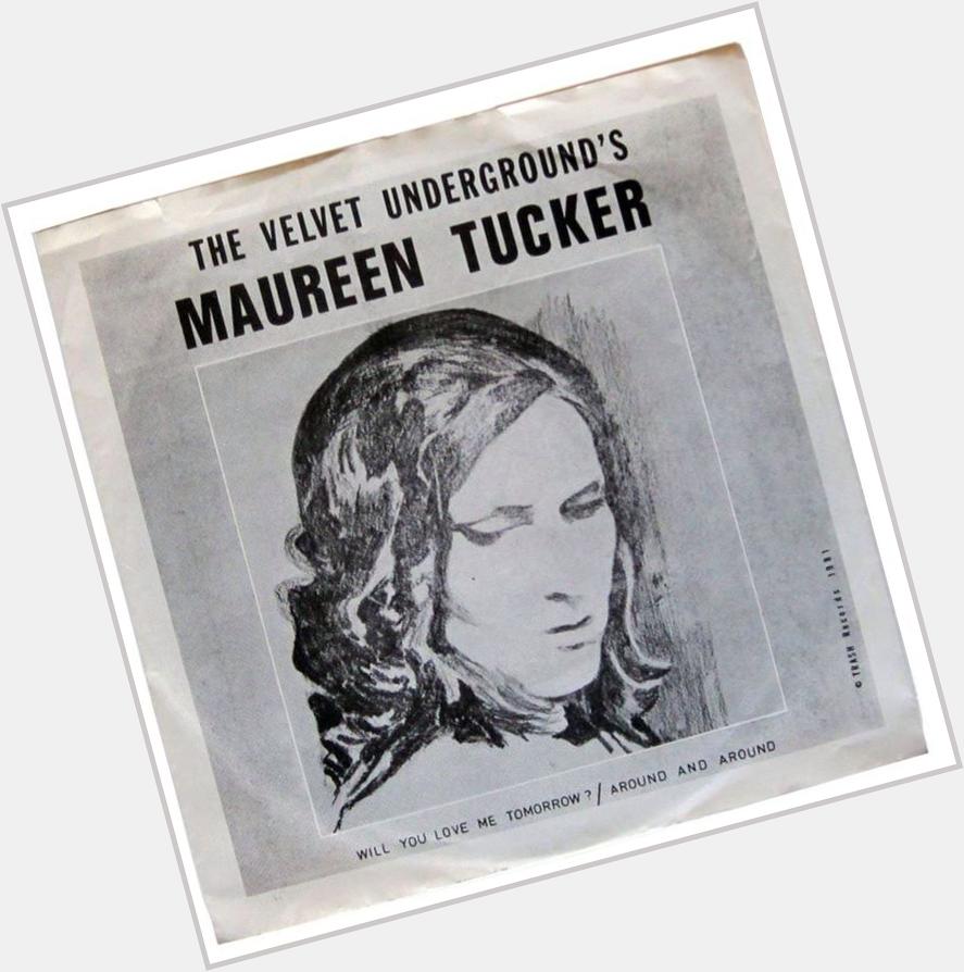 Happy Birthday to the fabulous Maureen Tucker, drummer for The Velvet Underground (among other things). 