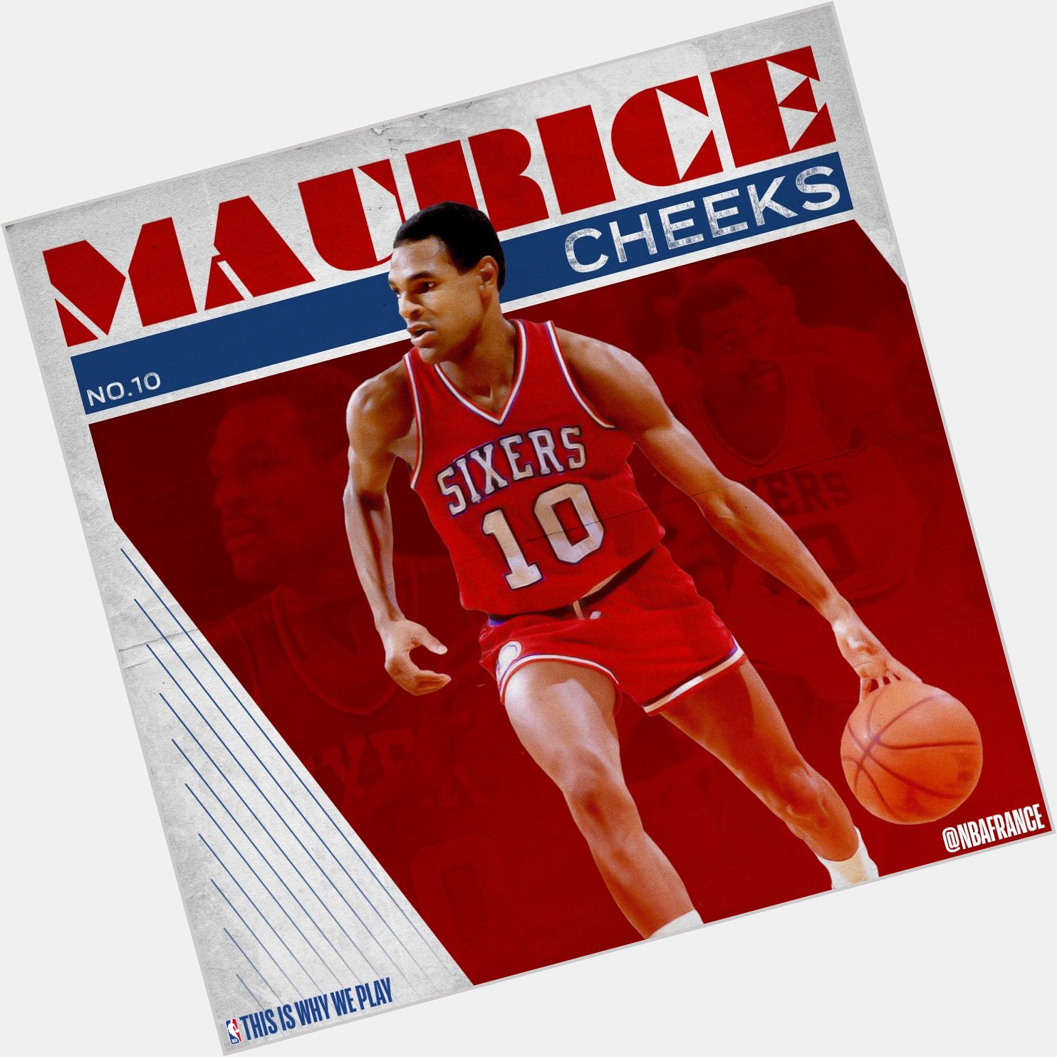 Happy birthday Maurice Cheeks! 