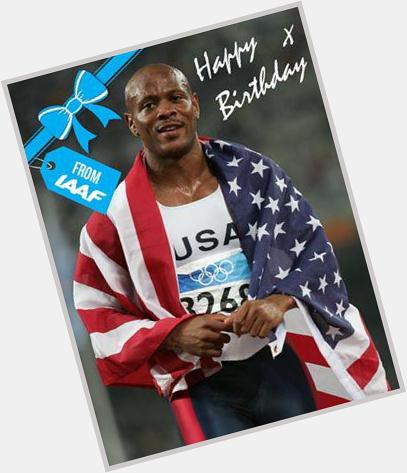 IAAF World Athletics Club Happy Birthday to Olympic & World Champion Maurice Greene 