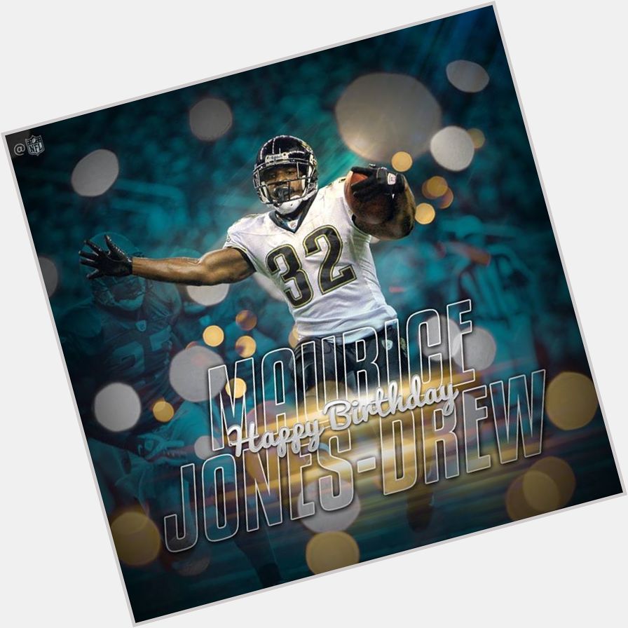 Join us in wishing Maurice Jones-Drew a Happy Birthday! 