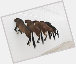 Happy Birthday to Italian artist Maurizio Cattelan, who was born on this date in 1960.  This is \"Untitled.\" 